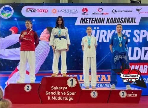 Spor Toto Yıldızlar Ligi Final Etabında Sivaslı Buse Artuk yıldız kızlarda türkiye 3 üncüsü radyobora
