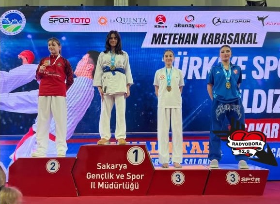 Spor Toto Yıldızlar Ligi Final Etabında Sivaslı Buse Artuk yıldız kızlarda türkiye 3 üncüsü radyobora