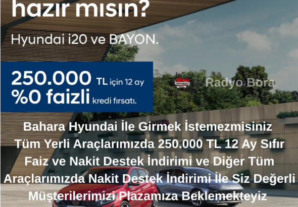 hyundai inoto otomotiv sivas radyobora