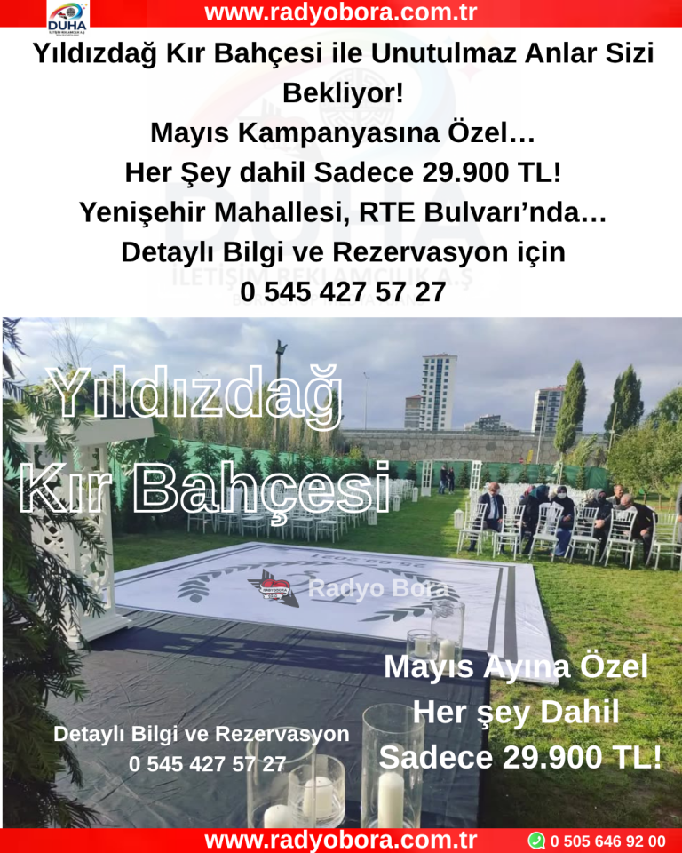 yıldızdağ düğün salonu radyobora