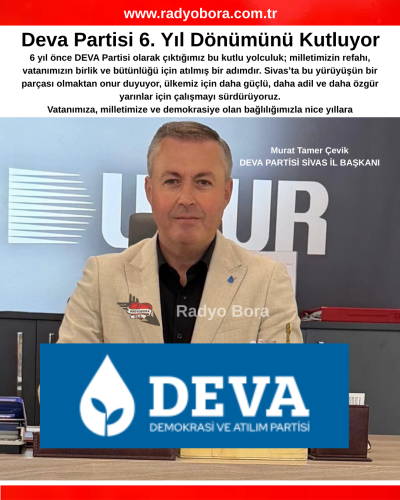 Deva Partisi 6. Yıl Dönümünü Kutluyor radyobora