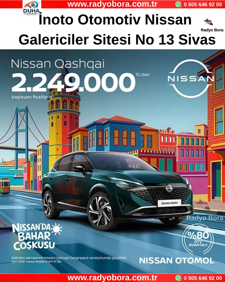 İnoto Otomotiv Nissan Mayıs 2026 Radyo Bora