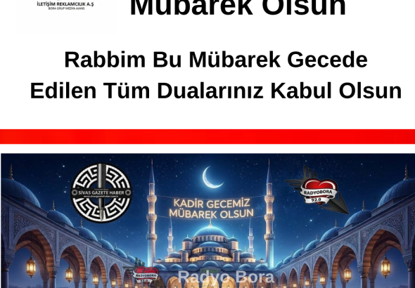 Kadir Geceniz Mübarek Olsun radyo bora