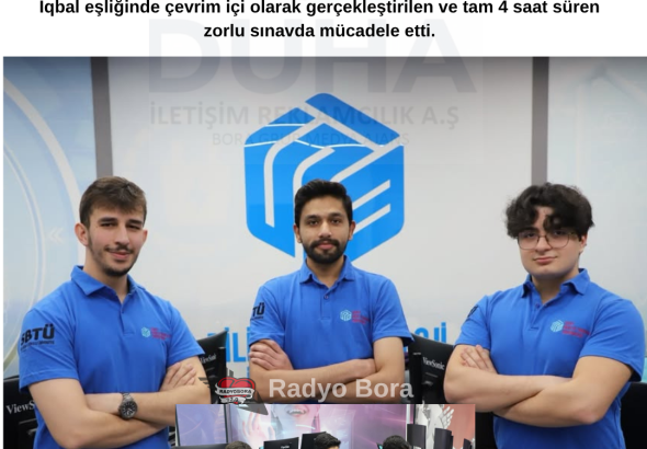 Sivas Bilim ve Teknoloji Üniversitesi  Avrupa Sahnesinde radyo bora