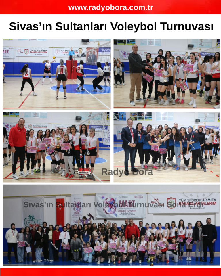 Sivas’ın Sultanları Voleybol Turnuvası radyobora