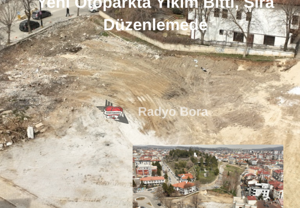 Sivas’ta Abdi Ağa Konağı Yanında  Yeni Otoparkta Yıkım Bitti, Sıra Düzenlemede. RADYOBORA