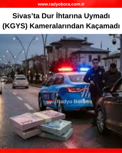 Sivas’ta Dur İhtarına Uymadı (KGYS) Kameralarından Kaçamadı radyo bora