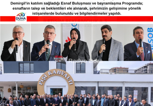 Sivas’ta Esnaf Bayramlaşmasında Sorunlar Tek Tek Dinlendi RADYO BORA