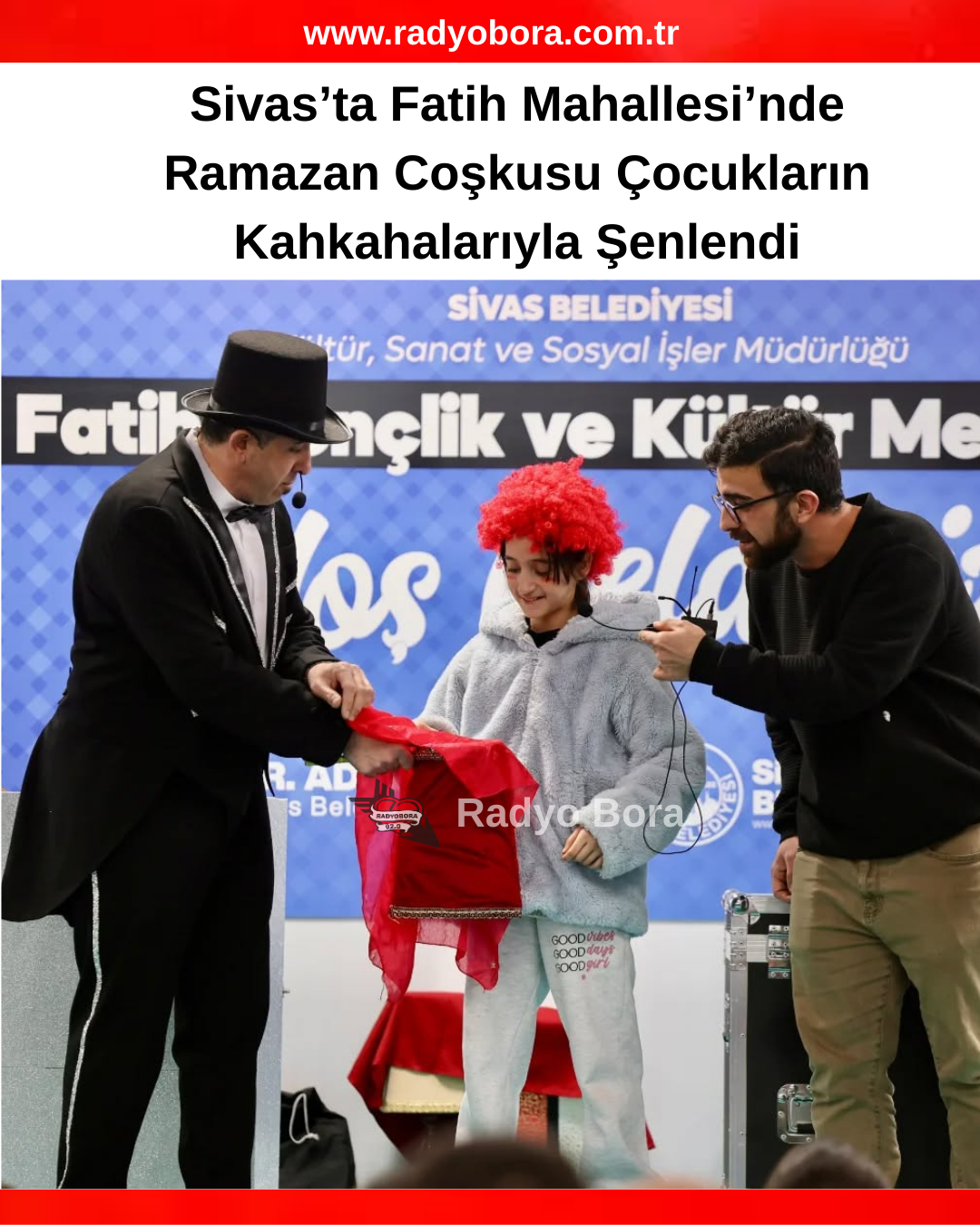 Sivas'ta Fatih Mahallesi’nde Ramazan Coşkusu Çocukların Kahkahalarıyla Şenlendi radyo bora
