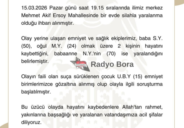 sivas'ta silahlı yaralama basın açıklaması radyobora