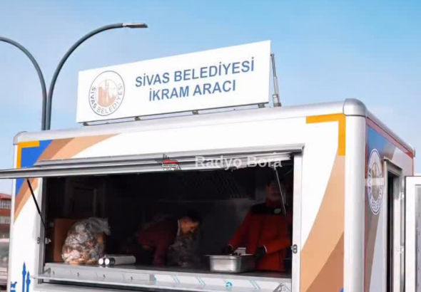 Sivas Belediyesi İkram Aracı Hizmet’e Başladı Radyo Bora