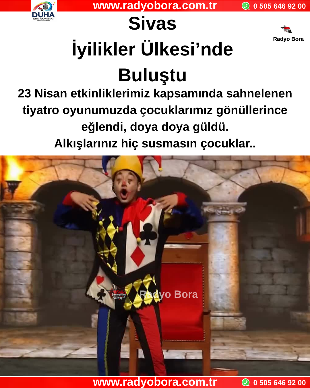 Sivas İyilikler Ülkesi’nde Buluştu Radyo Bora