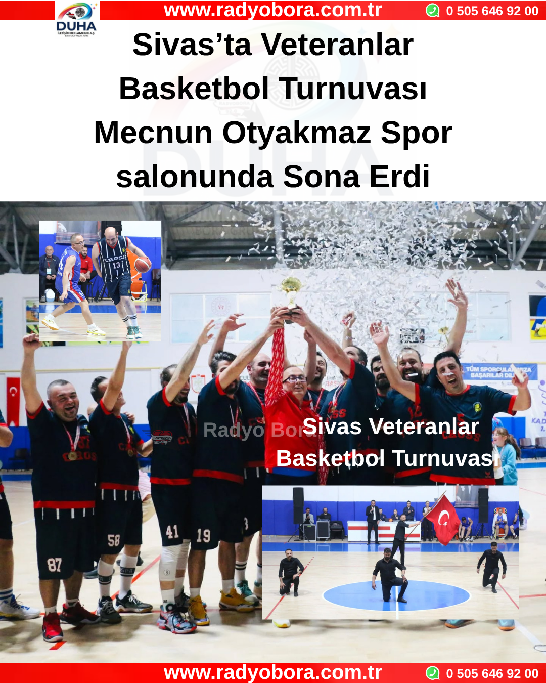 Sivas Veteranlar Basketbol Turnuvası  Radyo Bora