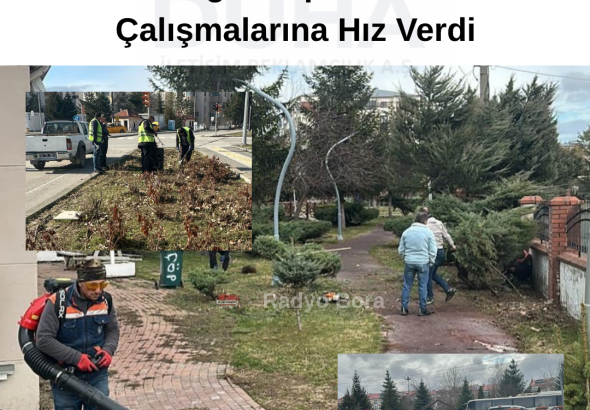 Sivas’ta Havalarını Isınmasıyla Birlikte Park ve Bahçeler Müdürlüğü Ekiplerimiz Saha Çalışmalarına Hız Verdi Radyo Bora