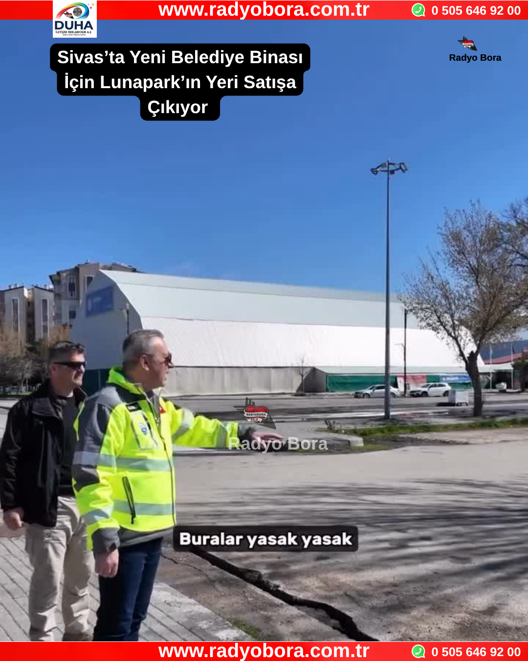 Sivas’ta Yeni Belediye Binası İçin Lunapark’ın Yeri Satışa Çıkıyor Radyo Bora