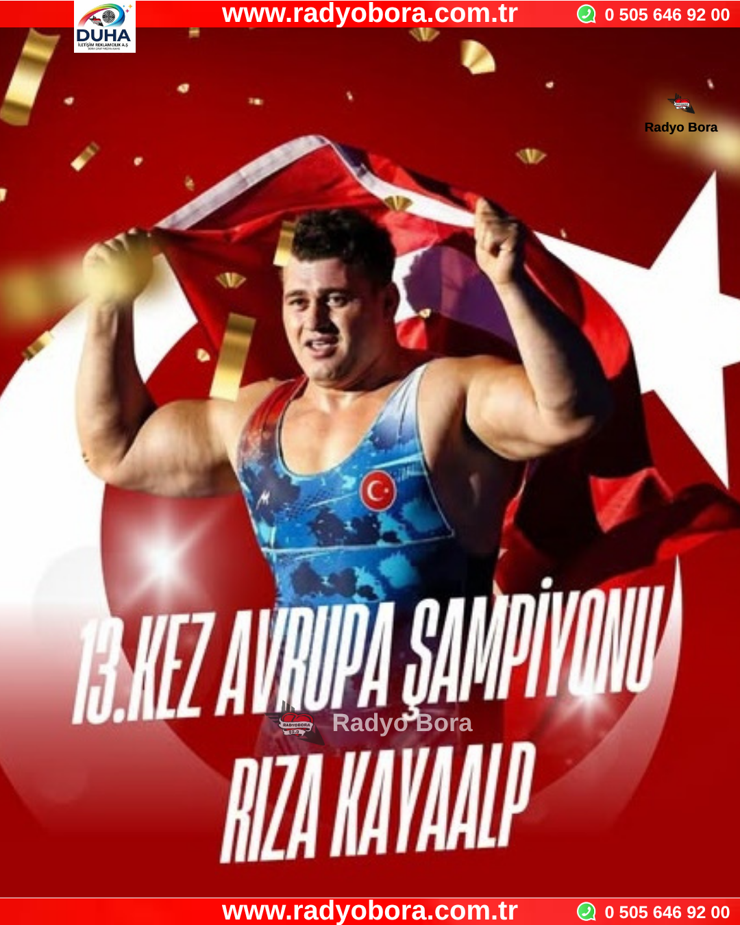 Tebrikler Rıza Kayaalp.. Radyo Bora