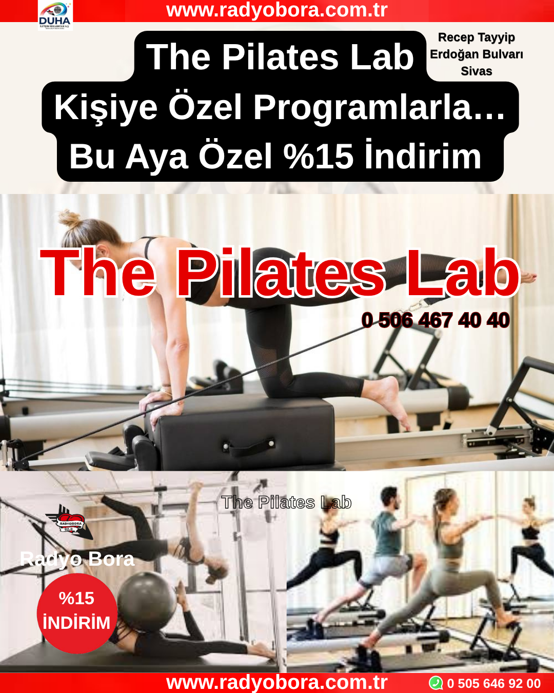 The Pilates Lab Radyo Bora