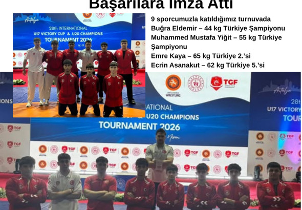 U17 Uluslararası Güreş Zafer Kupası’nda Sivas Sporcu Eğitim Merkezi Sporcuları Önemli Başarılara İmza Attı Radyo Bora