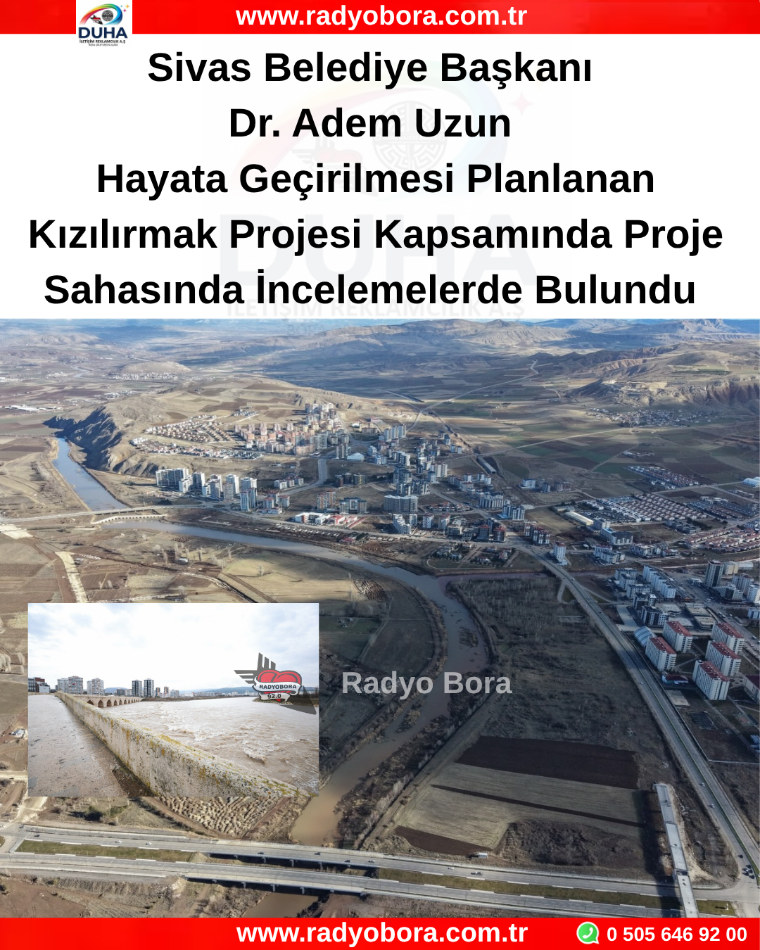 sivas kızılırmak parojesi radyo bora