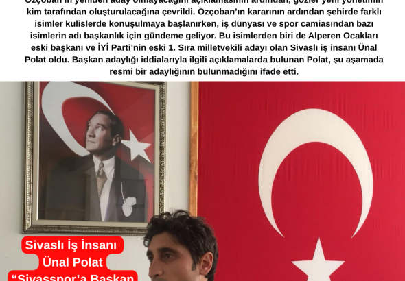 Sivaslı İş İnsanı Ünal Polat  “Sivasspor’a Başkan Olmak Herkesin Gönlünde Yatar…..” Radyo Bora