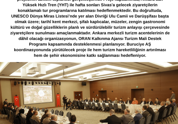 Weekend Sivas Projesinin Tanıtım Toplantısı Yapıldı Radyo Bora