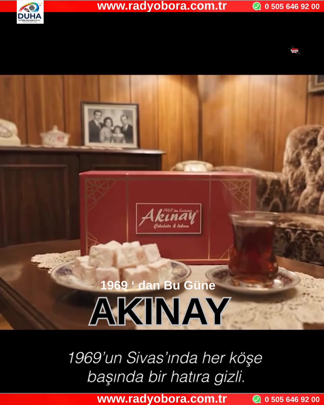 Akınay Kuruyemiş Çikolata Radyo Bora