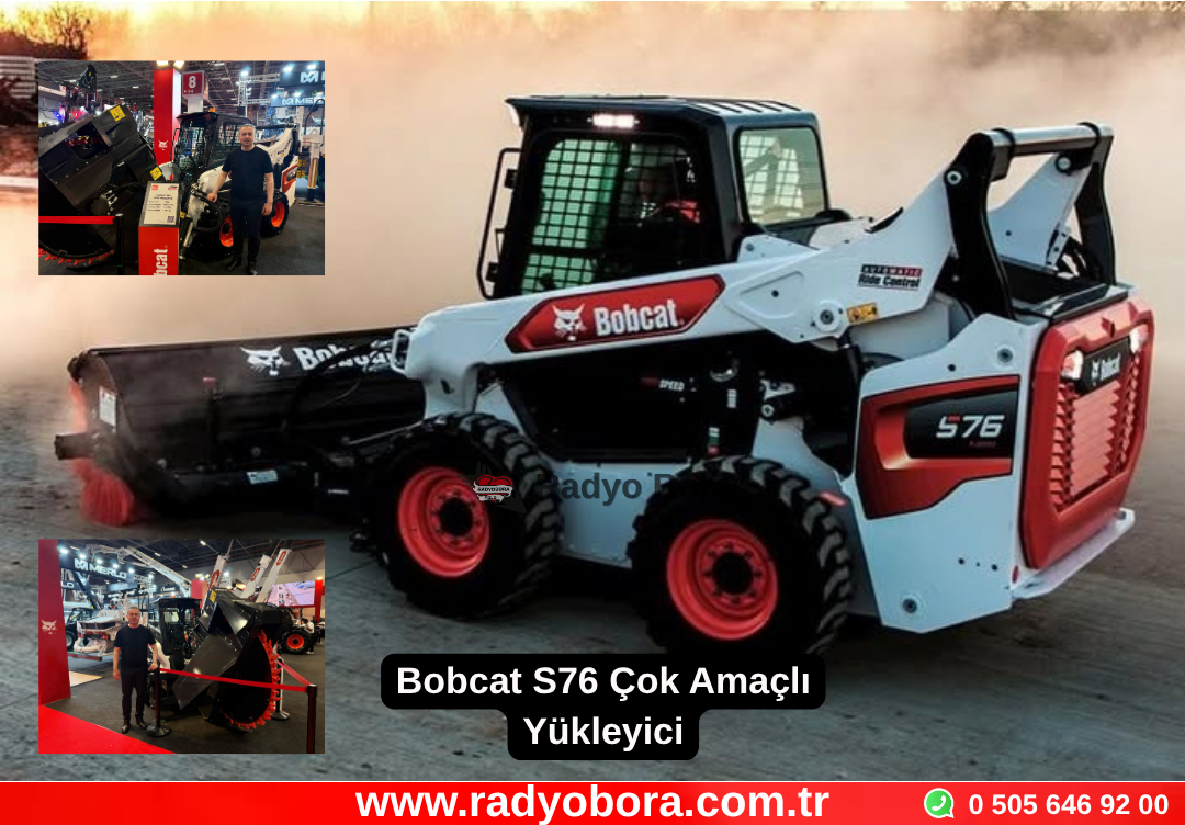 Sivas Belediyesi Araç Filosuna Bobcat S76 Çok Amaçlı Yükleyici Ekledi Radyo Bora