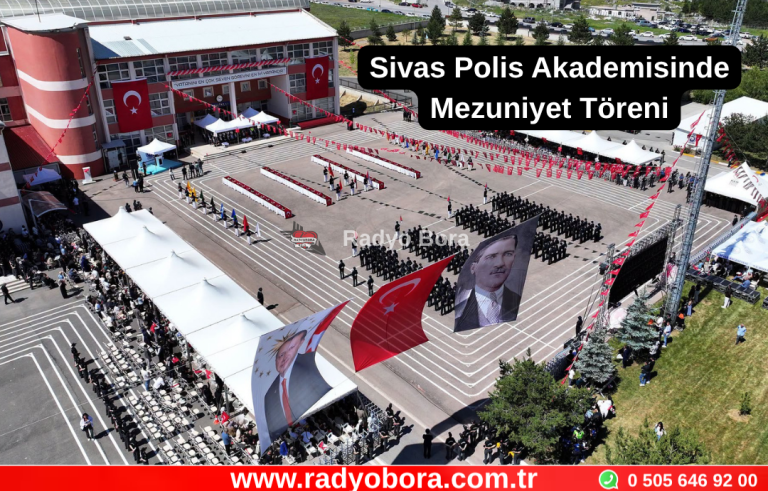 Sivas Polis Akademisinden Polis Adayları Mezuniyet Oldu Radyo Bora (2)
