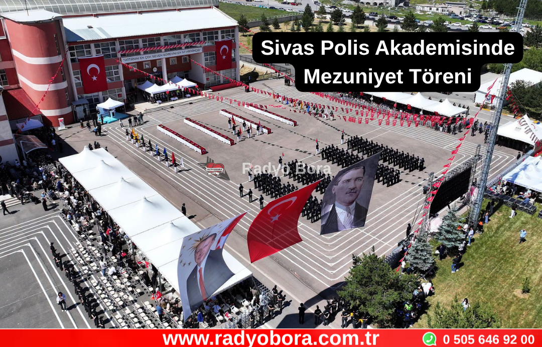 Sivas Polis Akademisinden Polis Adayları Mezuniyet Oldu Radyo Bora (2)