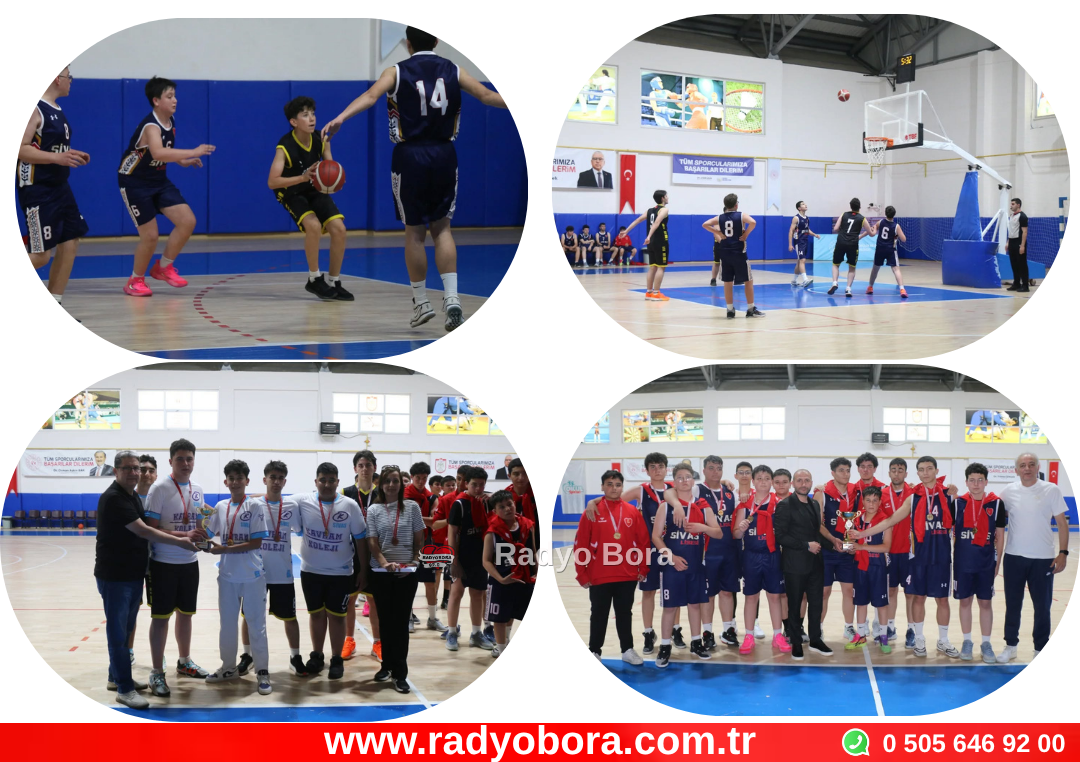 Sivas’ta Okul Sporları Gençler B Basketbol İl Birinciliği Sona Erdi Radyo Bora