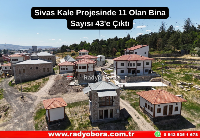 Sivas Kale Projesinde 11 Olan Bina Sayısı 43'e Çıktı Radyo Bora