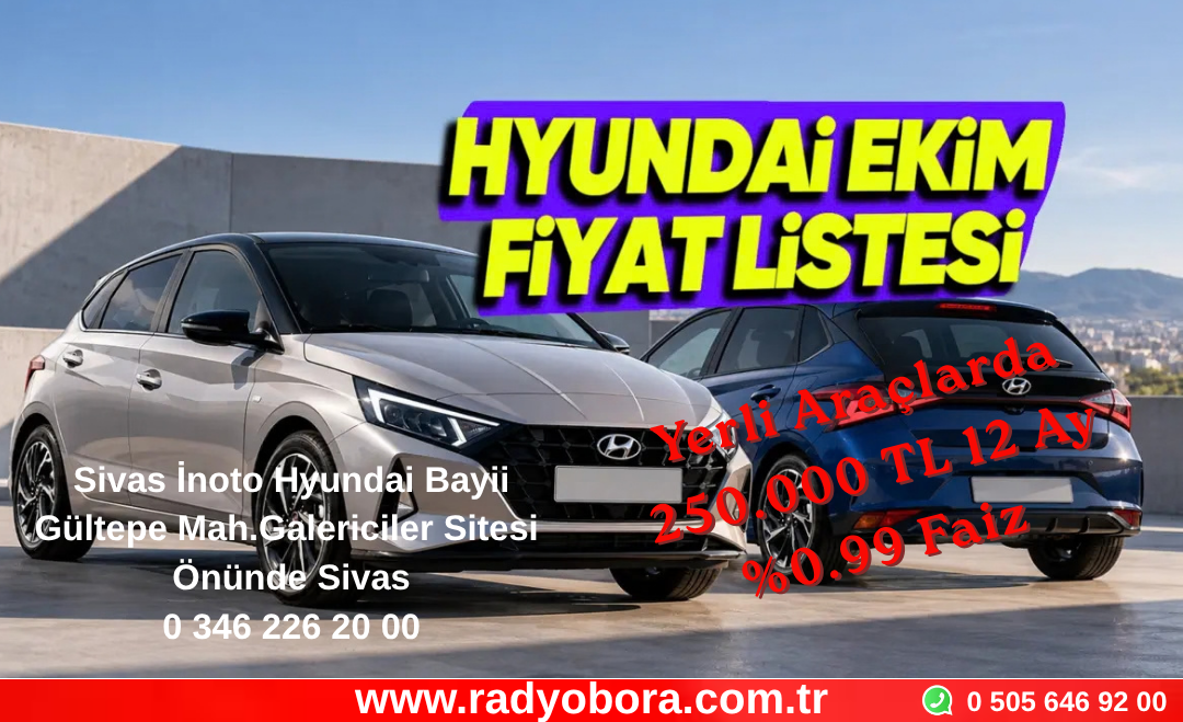 Hyundai ekim 2026 Radyo Bora