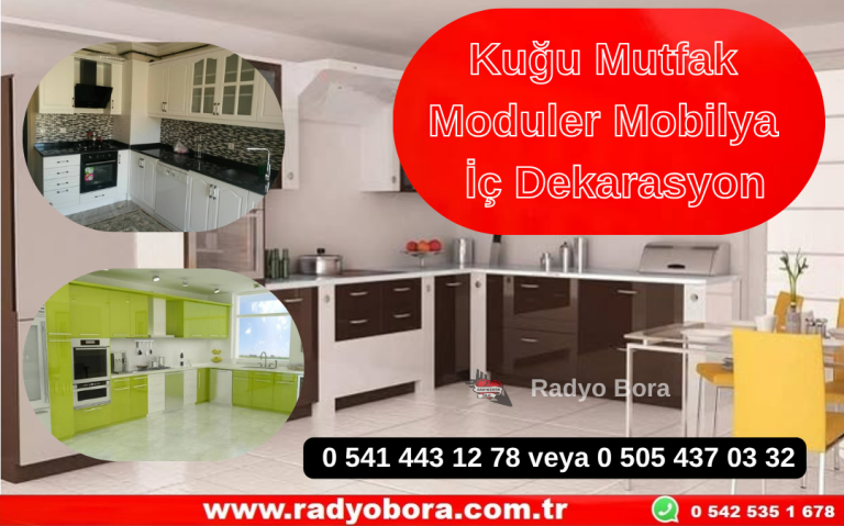 Kuğu Mutfak Moduler Mobilya ve İç Dekarasyon Radyo Bora (2)