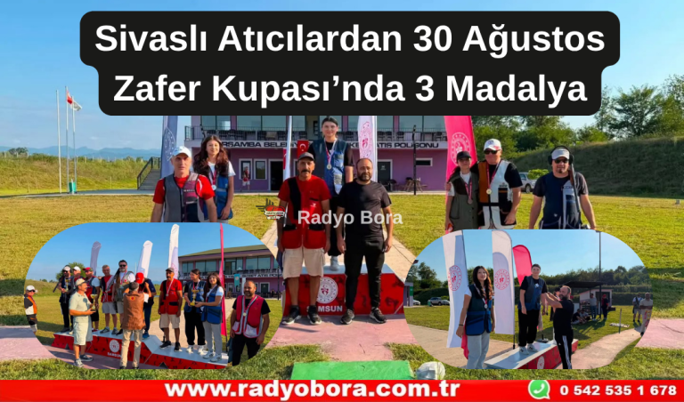 Sivaslı Atıcılardan 30 Ağustos Zafer Kupası’nda 3 Madalya Radyo Bora