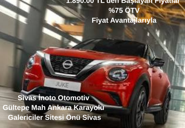 Nissan CUK Eylül 2026 İnoto otomotiv Sivas Radyo Bora
