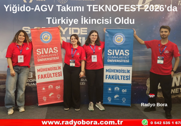Yiğido-AGV Takımı TEKNOFEST 2026’da Türkiye İkincisi Oldu Radyo Bora