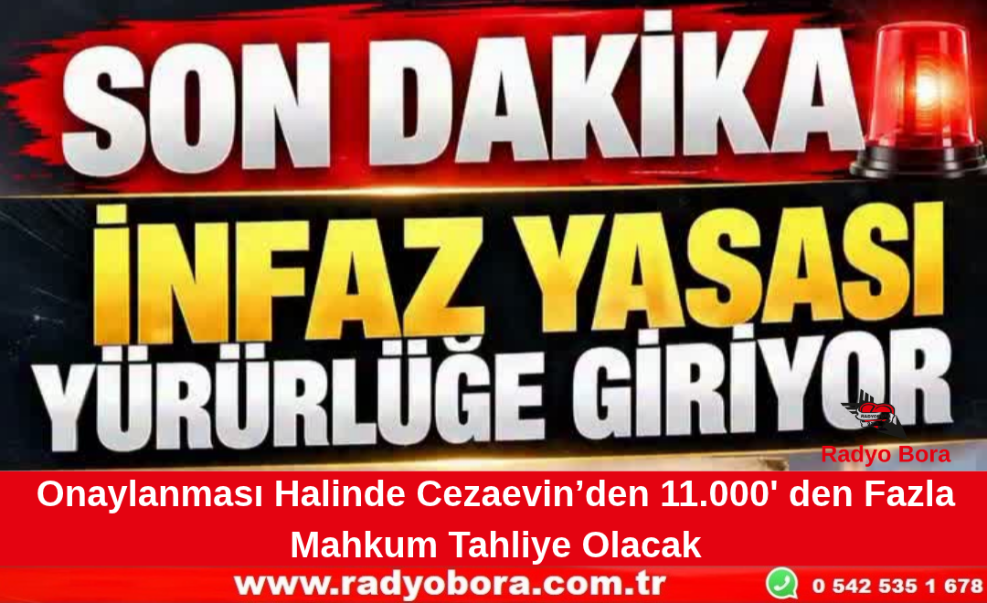 İNFAZ DÜZENLEMESİ YENİDEN GÜNDEMDE! Radyo Bora