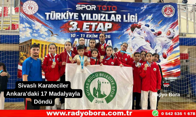 Sivaslı Karateciler Ankara'daki 17 Madalyayla Döndü Radyo Bora